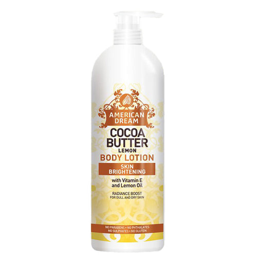 American Dream Cocoa Butter Lemon Body Lotion 25oz