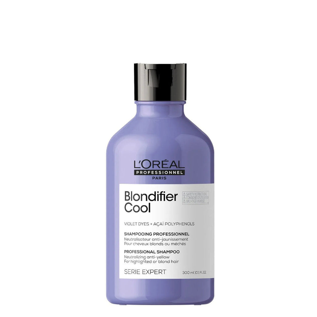 L'Oréal Professionnel Serié Expert Blondifier Cool Shampoo for Neutralising Yellow Tones & Enhancing Cool Blonde Vibrancy - R