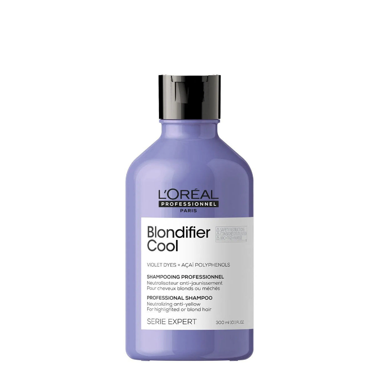 L'Oréal Professionnel Serié Expert Blondifier Cool Shampoo for Neutralising Yellow Tones & Enhancing Cool Blonde Vibrancy - R