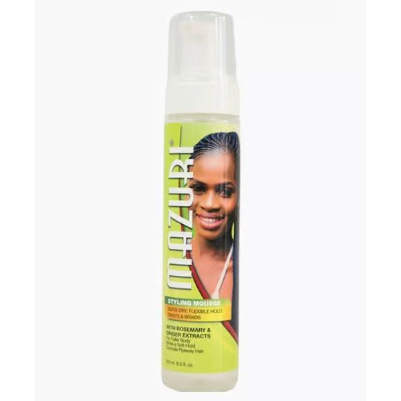 Mazuri - Styling Mousse with Rosemary & Ginger Extracts - 251ml