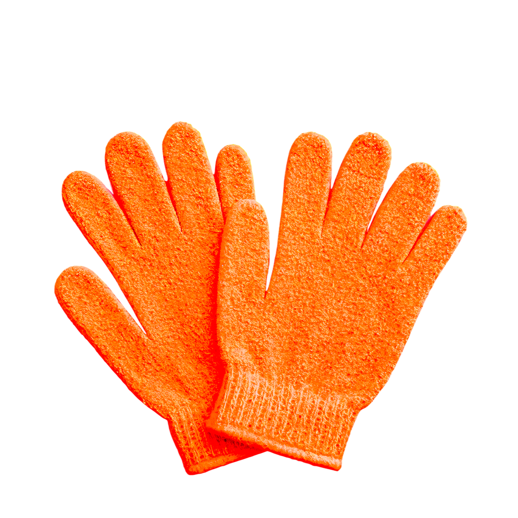 Melanique Glow - Exfoliating Shower Gloves 