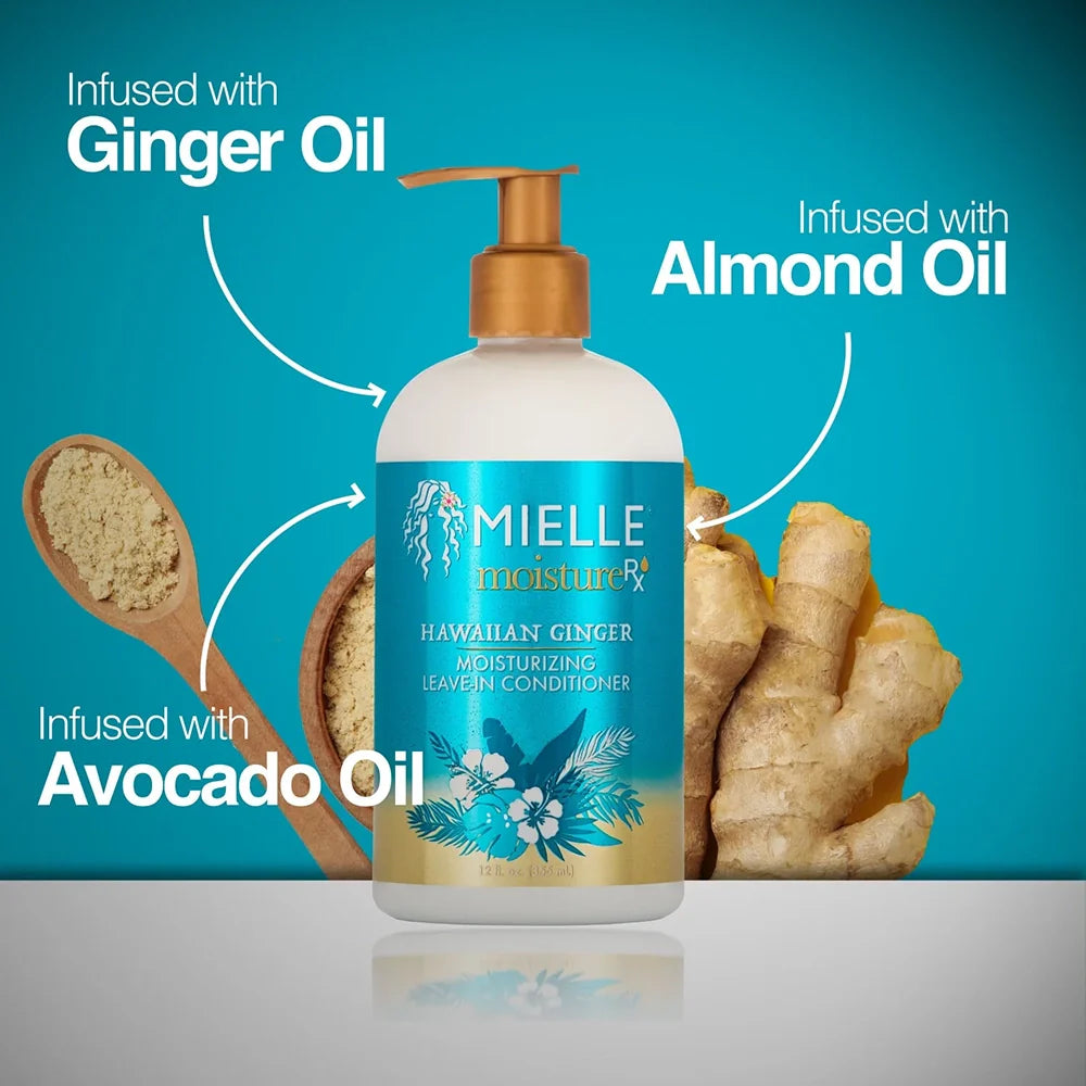 Mielle Hawaiian Ginger Leave-In Conditioner 12oz