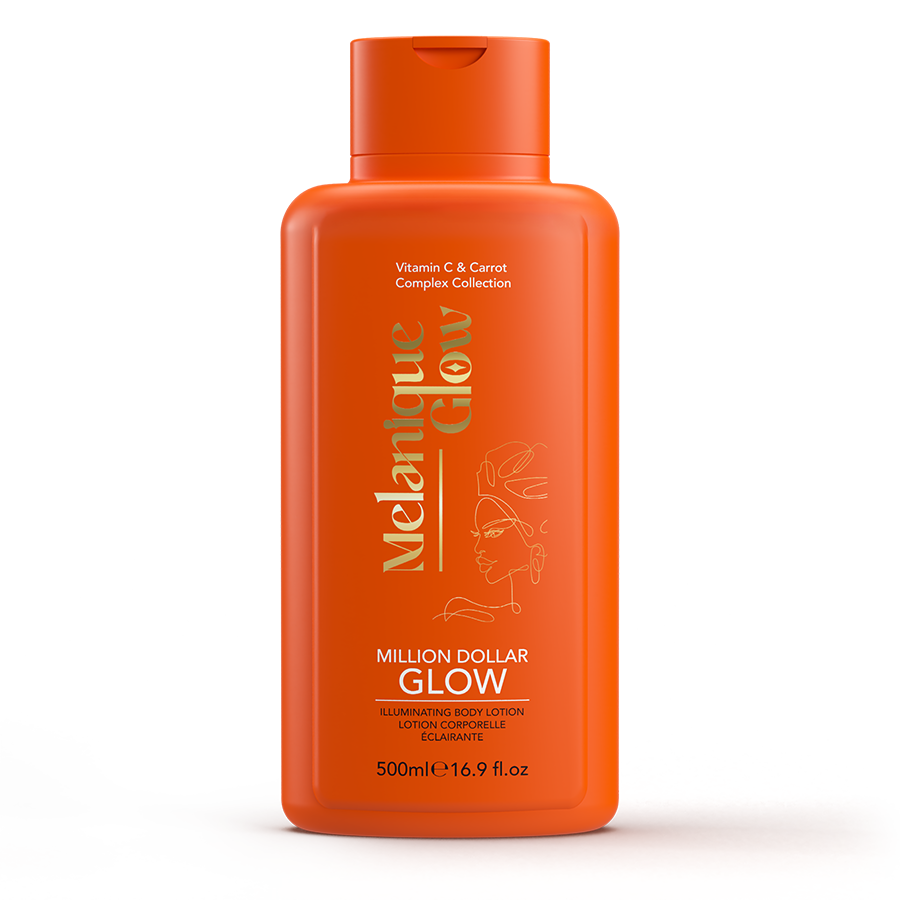 Melanique Glow™ Million Dollar Glow - Brightening Body Lotion with Vitamin C & Niacinamide