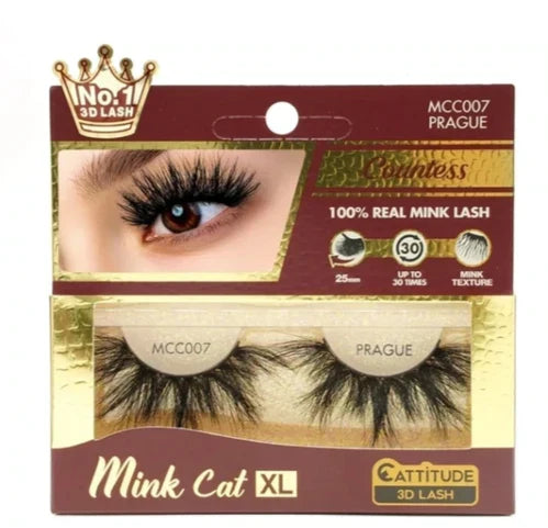 Mink Cat - 100% Real Mink 3D Lashes - Elevate your gaze with Mink Cat 100% Real Mink 3D  - Image 8