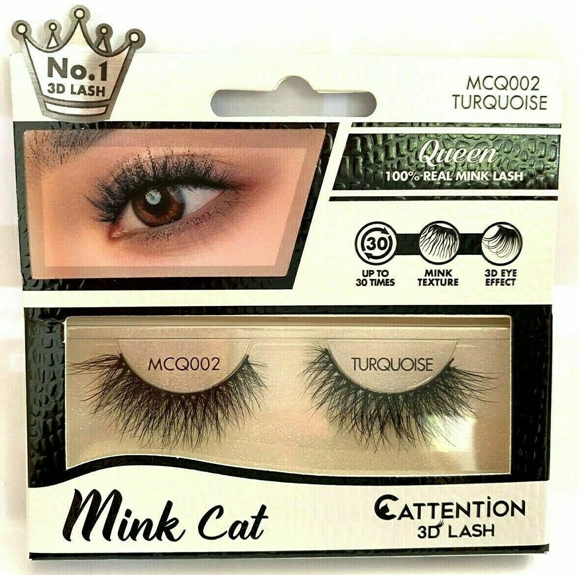 Mink Cat Queen - 100% Real Mink 3D Lashes - Elevate your gaze with Mink Cat Queen - 100% Real  - Image 8