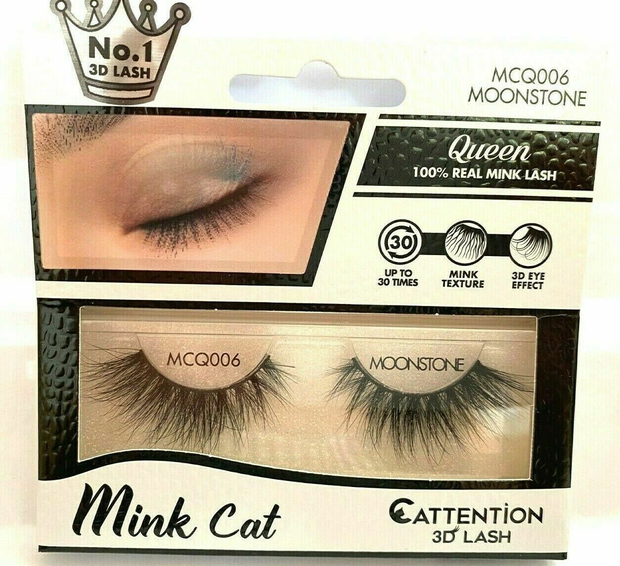 Mink Cat Queen - 100% Real Mink 3D Lashes - Elevate your gaze with Mink Cat Queen - 100% Real  - Image 5
