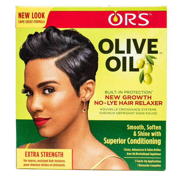ORS Olive Oil New Growth No-Lye Hair Relaxer | Extra Strength - Buy online at TJ Beauty Products UK