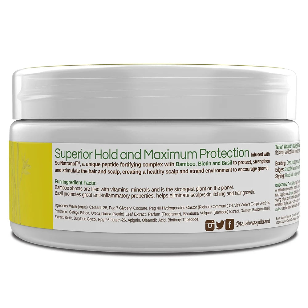 Taliah Waajid Protective Styles Braids & Edges Smooth Holding Gel 8 oz