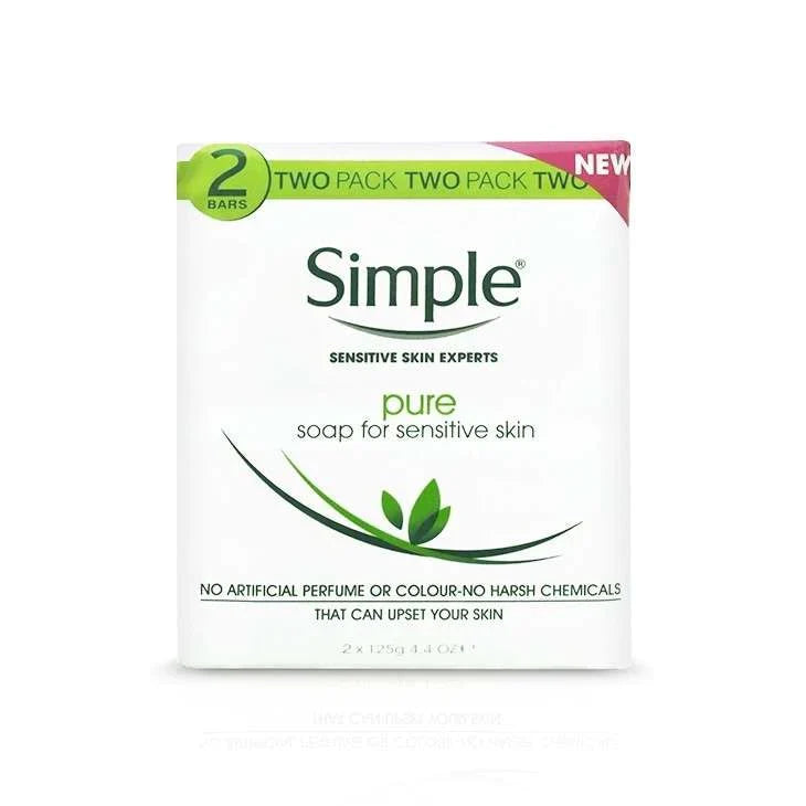 Simple Pure for Sensitive Skin 2x100 g