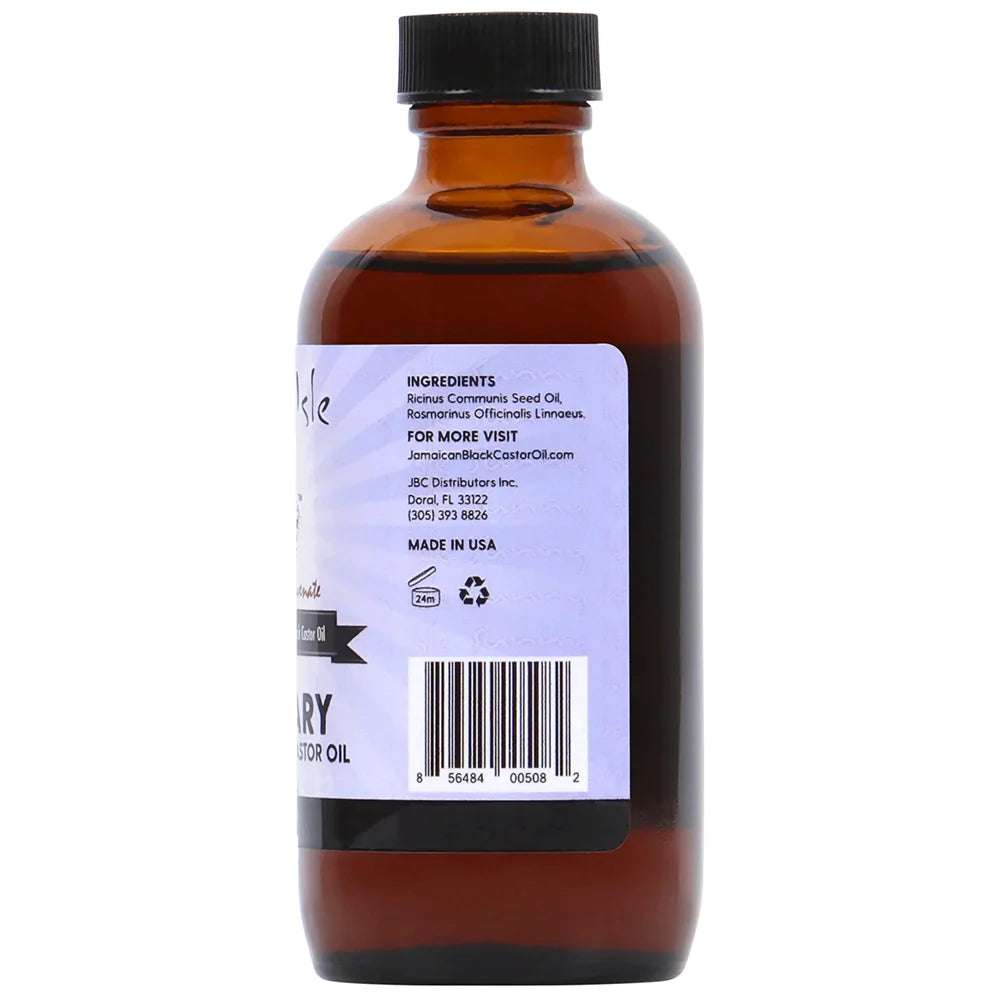 Sunny Isle Rosemary Jamaican Black Castor Oil 4 oz - oil product image 2 - Sunny Isle - TJ Beauty UK