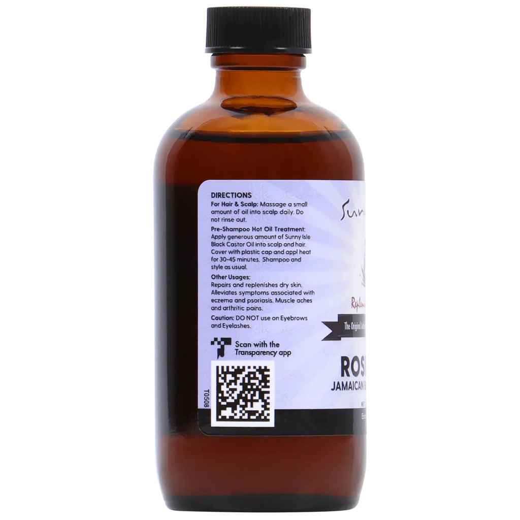Sunny Isle Rosemary Jamaican Black Castor Oil 8 oz - oil product image 3 - Sunny Isle - TJ Beauty UK