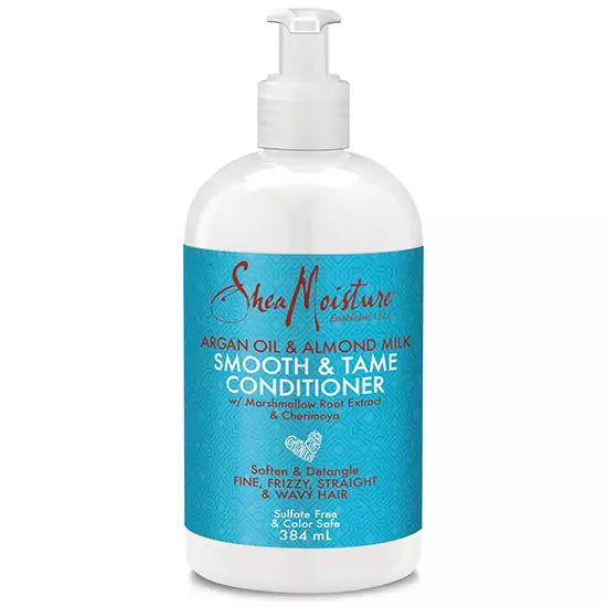 Shea Moisture Argan Oil & Almond Milk Smooth & Tame Conditioner 13 oz / 384 ml