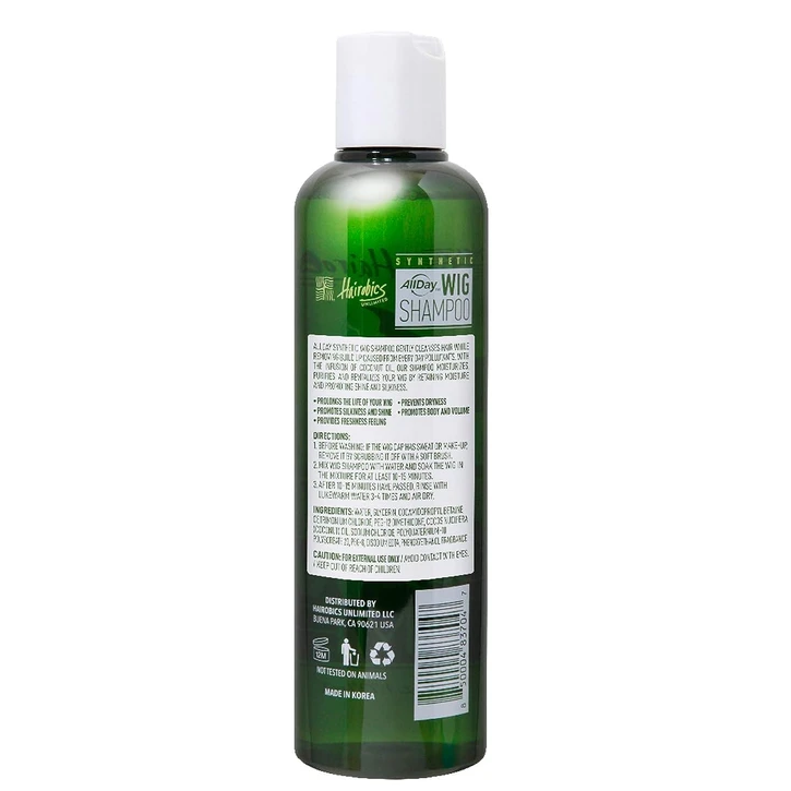 All Day Locks Synthetic Wig Shampoo 8 oz texture