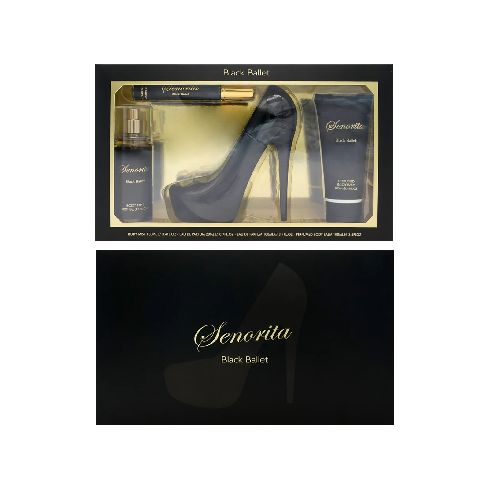 Senorita - Black Ballet 4pc Women's Perfume Gift Set
