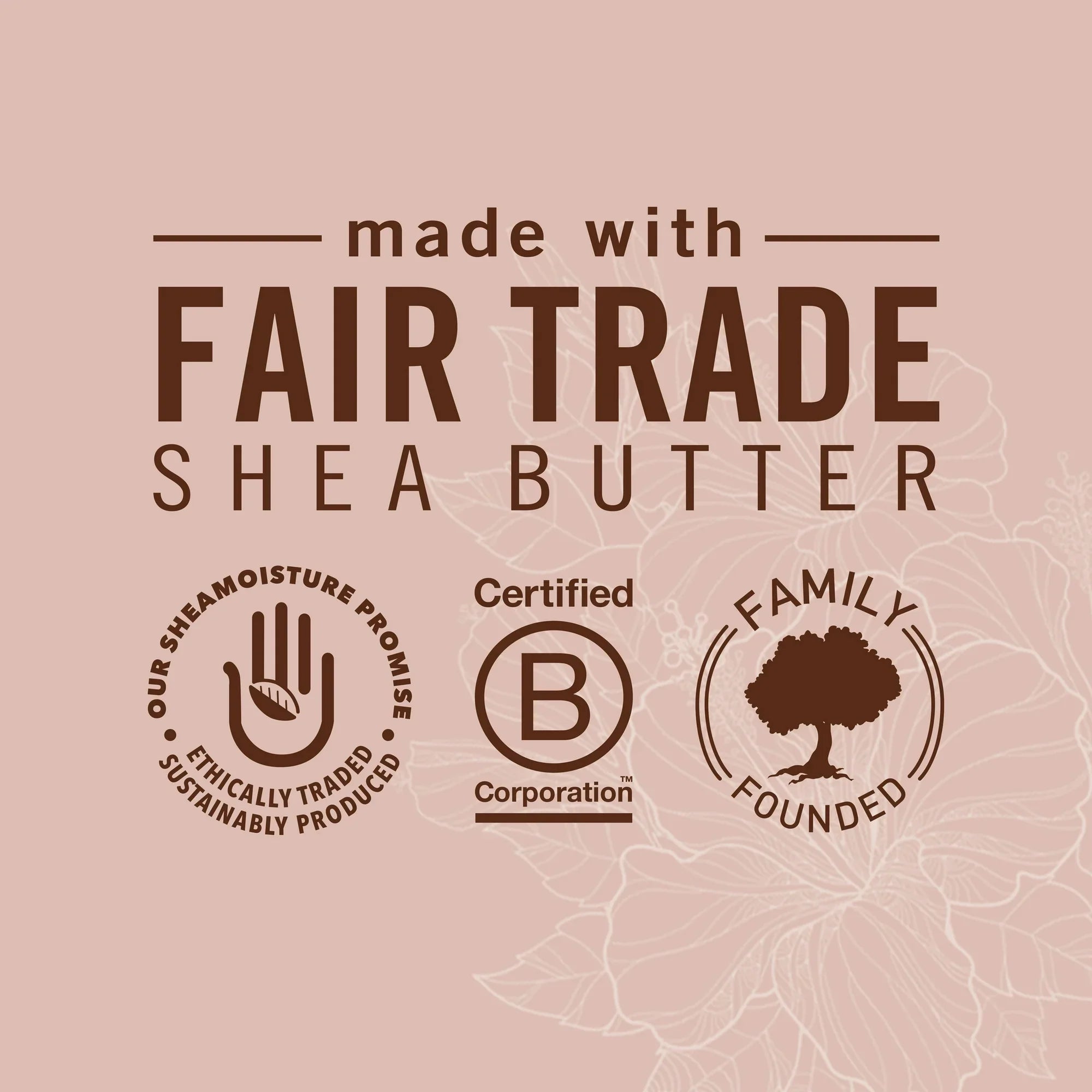 Shea Moisture Coconut & Hibiscus Fair Trade 