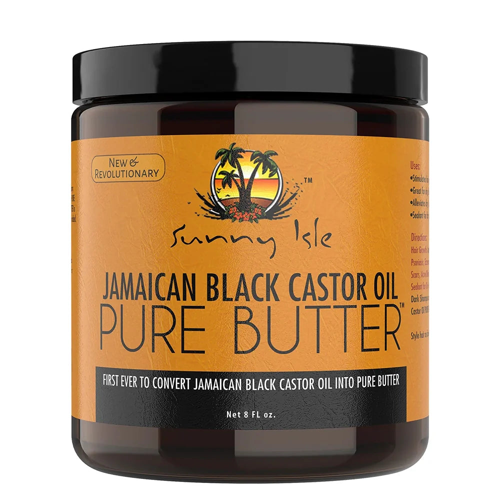 Sunny Isle Jamaican Black Castor Oil Pure Butter 8 oz - butter product image 1 - Sunny Isle - TJ Beauty UK