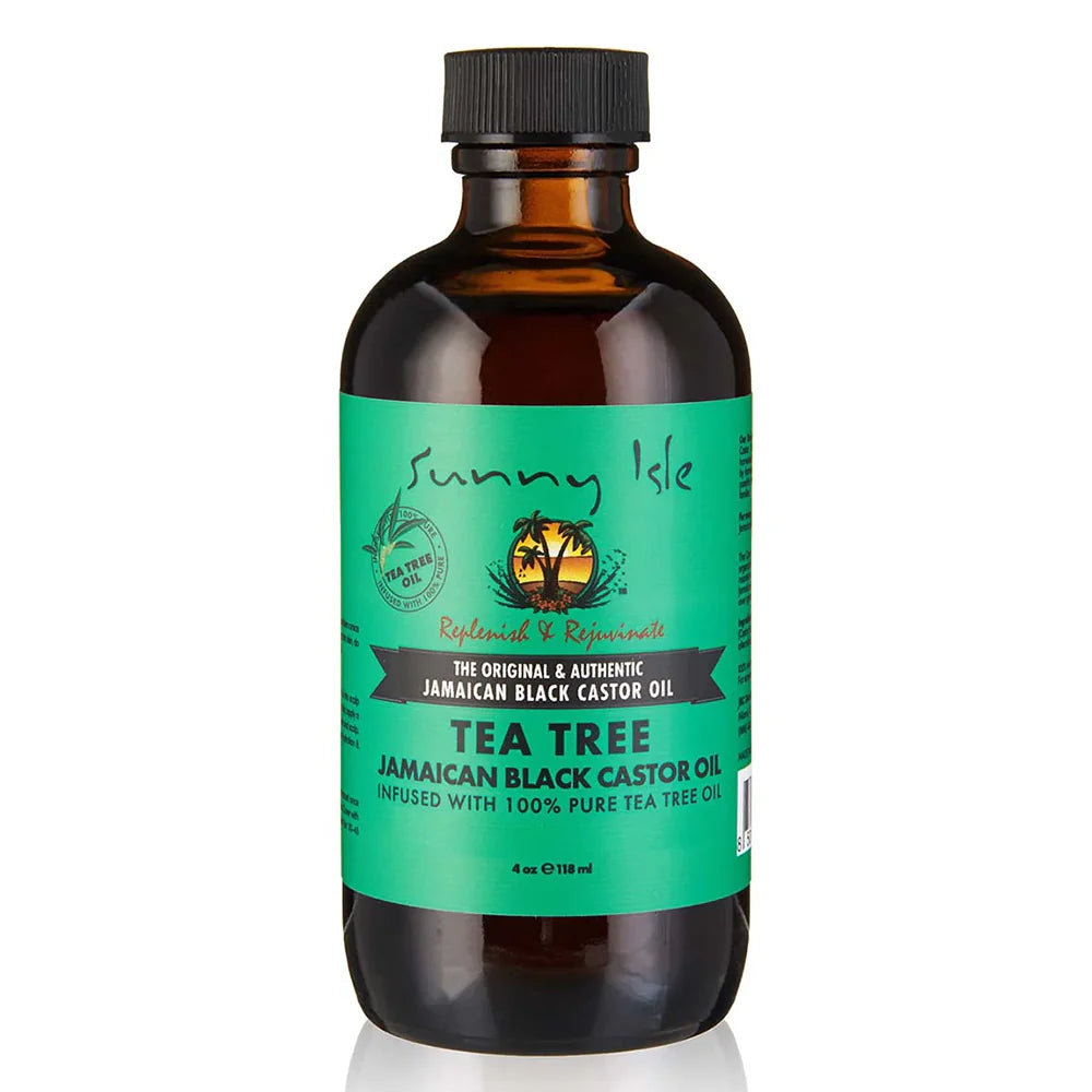 Sunny Isle Jamaican Black Castor Oil with Tea Tree Oil 4 oz - oil product image 1 - Sunny Isle - TJ Beauty UK