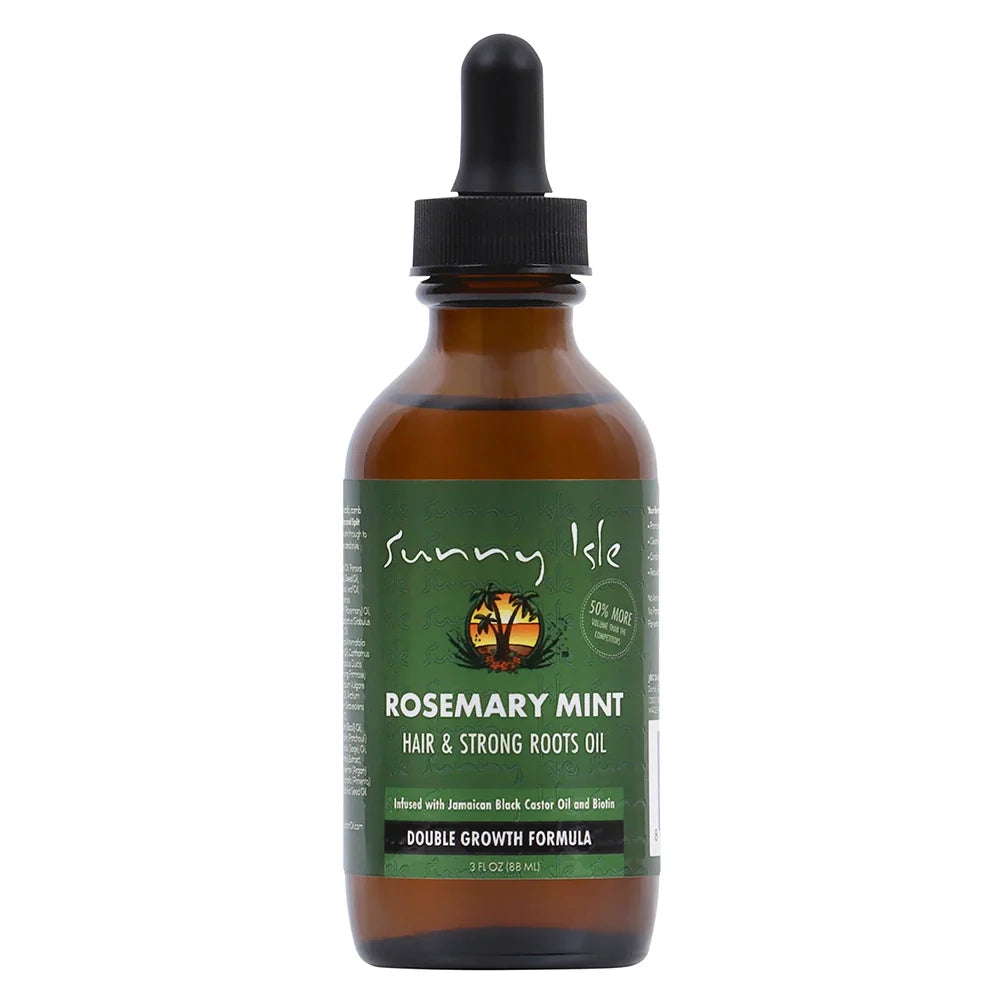Sunny Isle Rosemary Mint Hair & Strong Roots Oil 3 oz - oil product image 1 - Sunny Isle - TJ Beauty UK