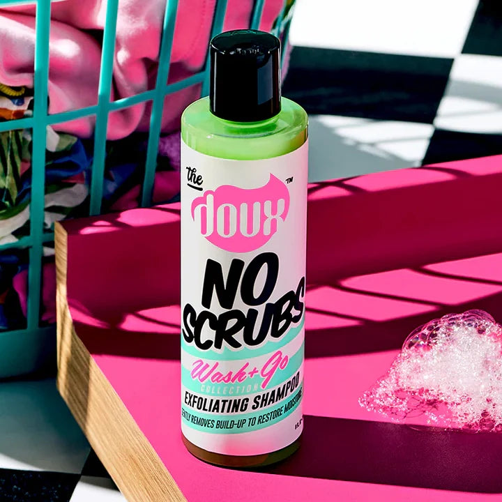 The Doux No Scrubs Exfoliating Shampoo 8oz Cleansing & Moisturising texture