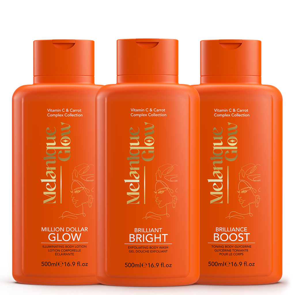 Melanique Glow™ - Ultimate Glow Body Trio
