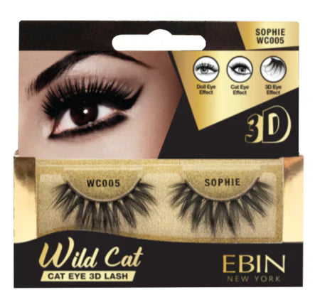 Ebin - Wild Cat 3D Lashes - Unleash your inner feline with Ebin Wild Cat 3D La - Image 4