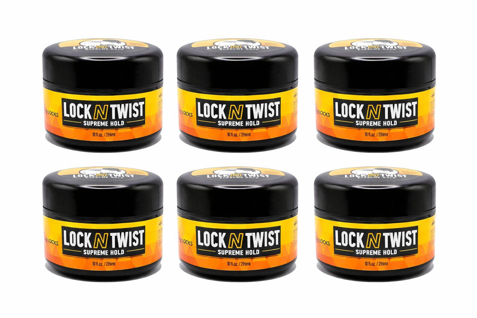 All Day Locks Lock N Twist Supreme Hold (3/6/9 Pack) 10 oz