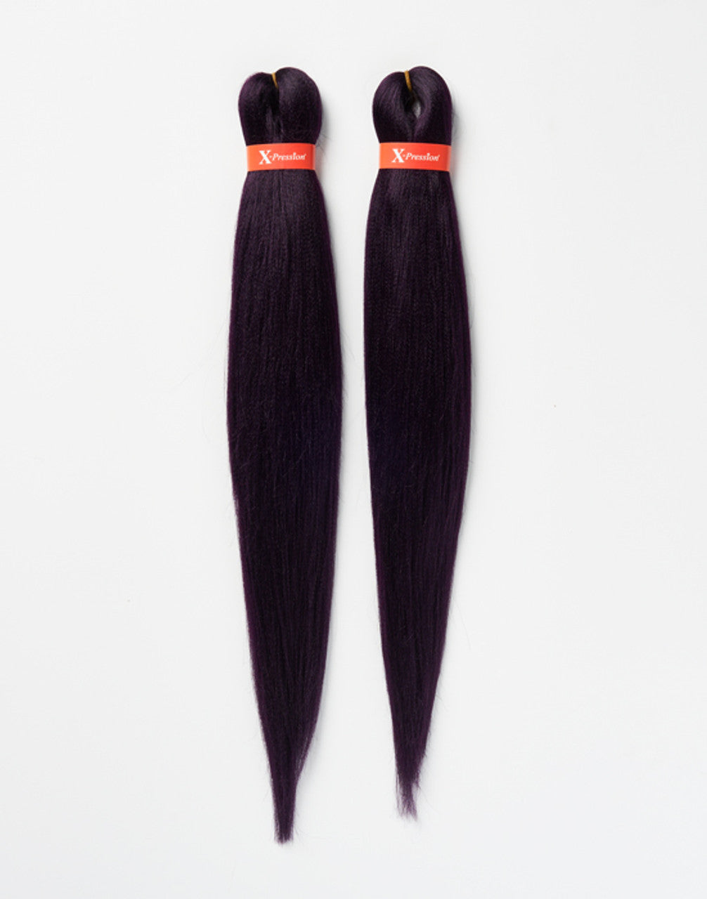 Xpression Ultra Braid Pre Stretched Faster Protective Styling detail colour-Purple