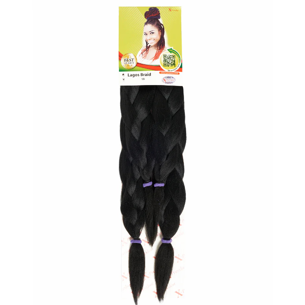 Xpression Lagos Braid Full Voluminous Braids