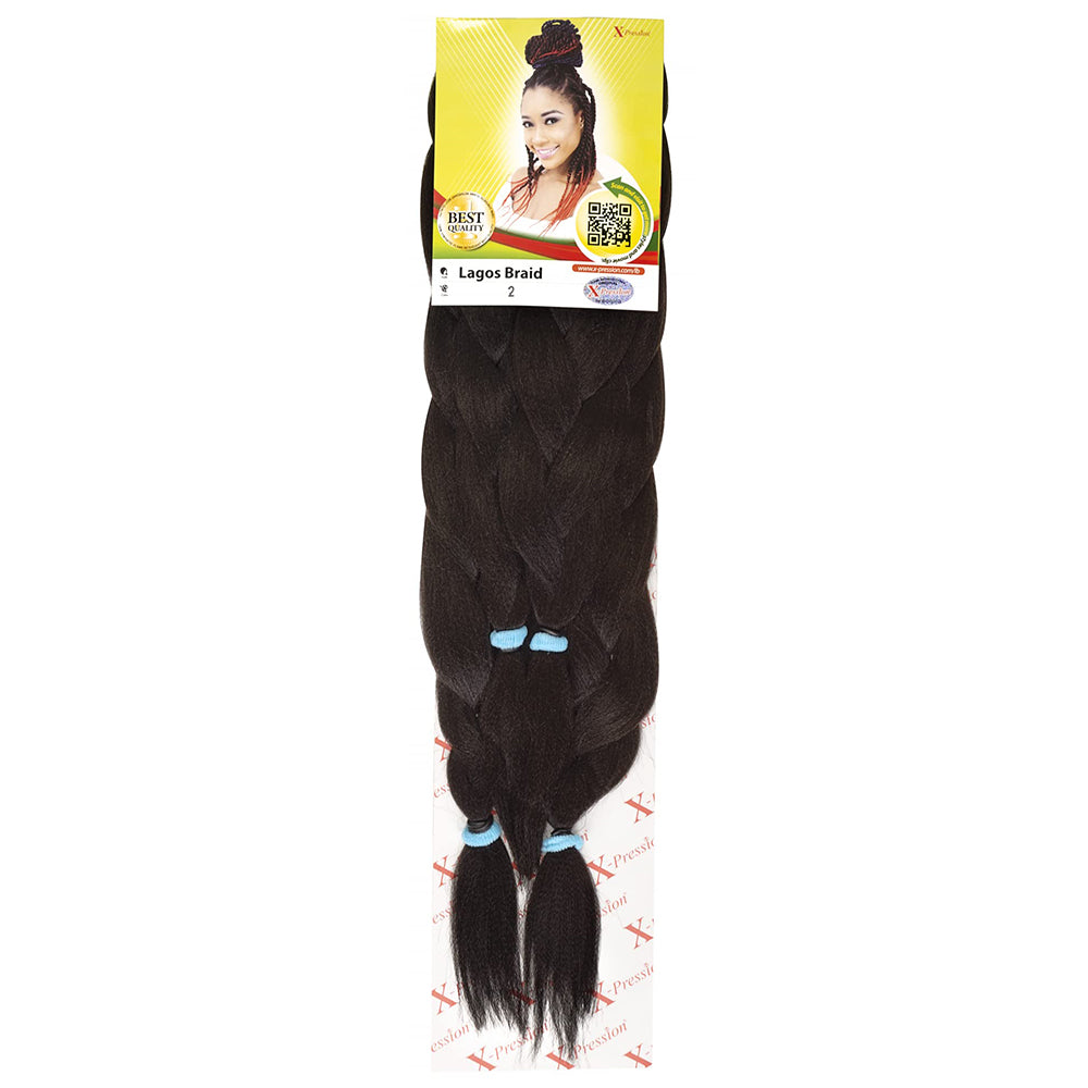 Xpression Lagos Braid Full Voluminous Braids color 2