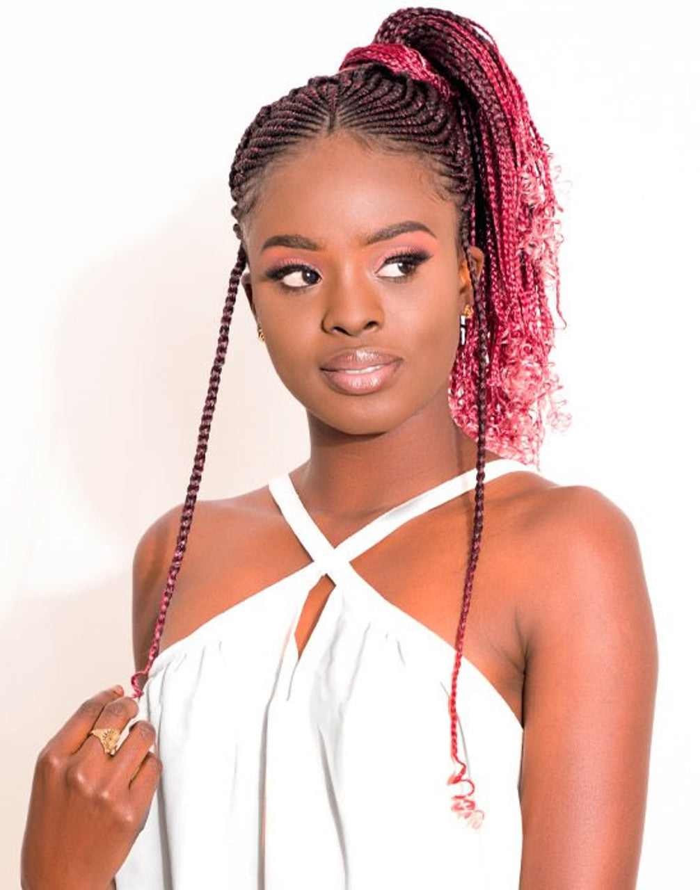 Xpression Ultra Braid Pre Stretched Faster Protective Styling detail