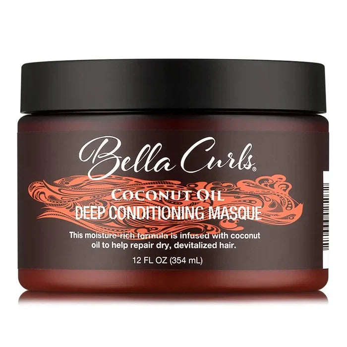Bella Curls Coconut Oil Deep Conditioning Masque 12 oz