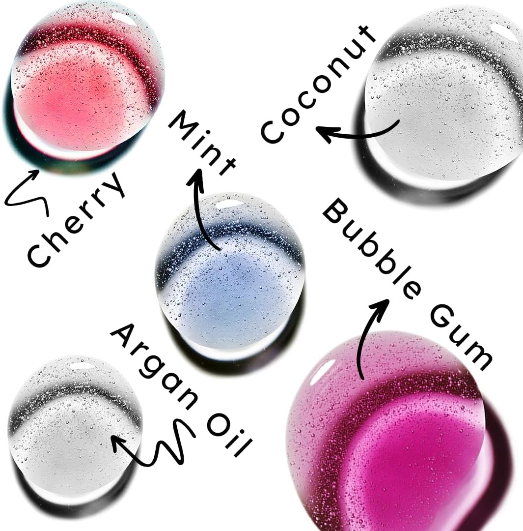NK lip gloss gel 15ml Vitamin E, Shiny, Nourishes, Lip gel (Argan Oil, Pack Of 3)