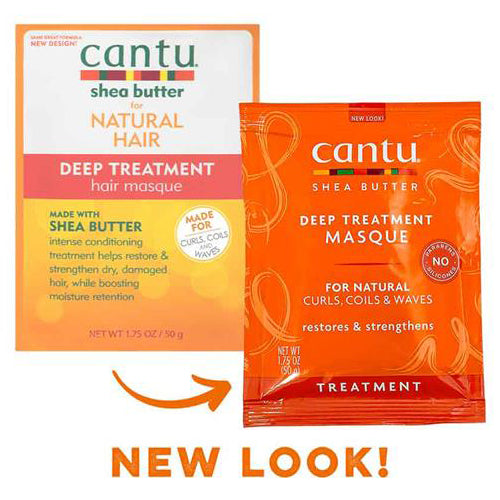 Cantu Deep Treatment Hair Masque 2 oz / 50 gm - Experience intense hair repair with Cantu Deep Tre - Image 2