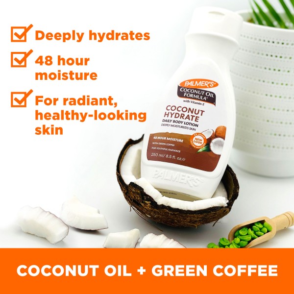 Palmer's Coconut Hydrate Daily Body Lotion 8oz texture