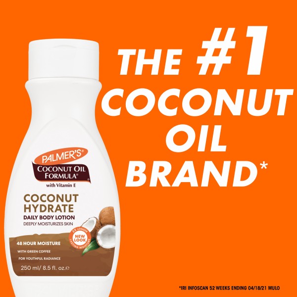 Palmer's Coconut Hydrate Daily Body Lotion 8oz in use