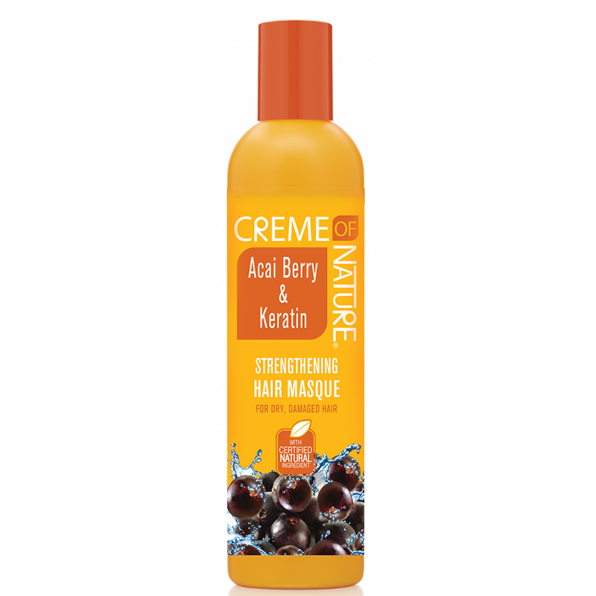 Creme Of Nature Acai Berry & Keratin Hair Masque 12 oz / 355 ml