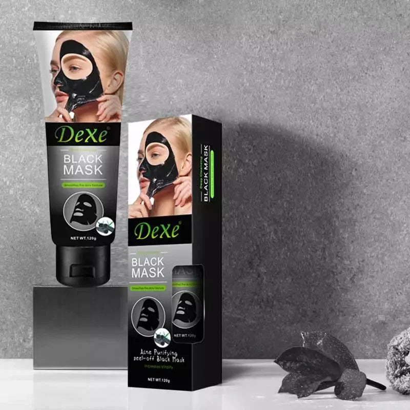 Dexe Black Hair Mask 120g Deep Conditioning Treatment For Textured Curly Hair