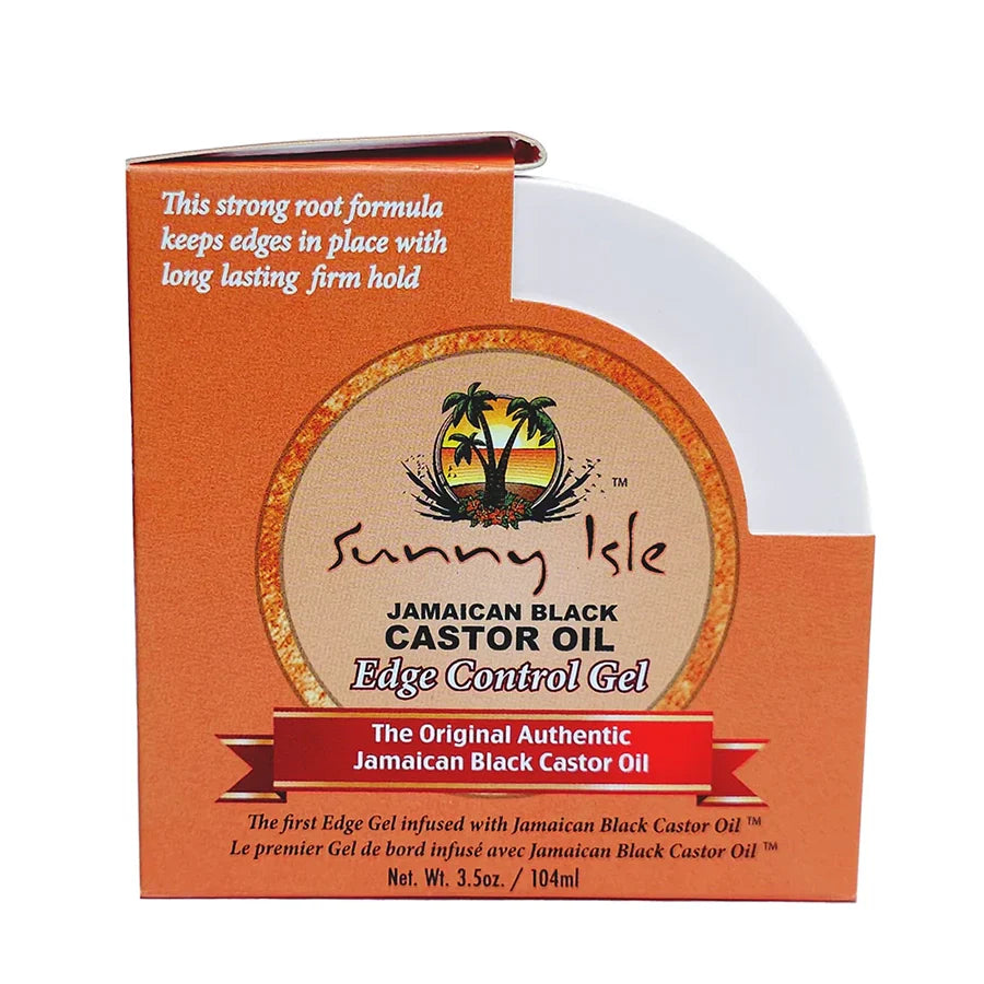 Sunny Isle Jamaican Black Castor Oil Edge Hair Gel 3.5 oz - gel product image 1 - Sunny Isle - TJ Beauty UK