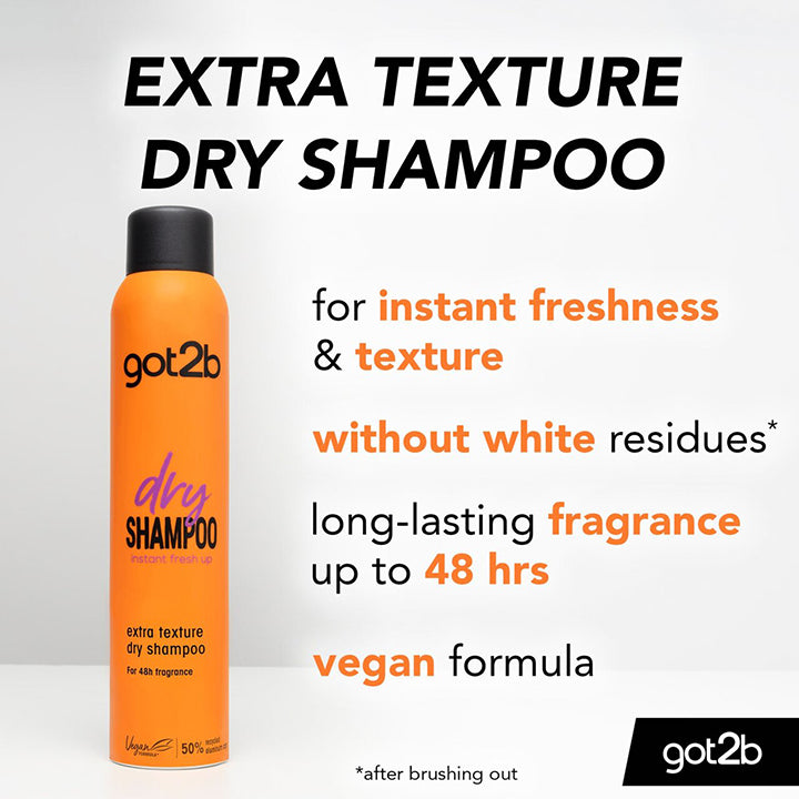 Got2b Extra Texture Dry Shampoo 200 ml