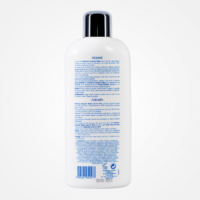 Pr. Francoise Bedon Lightening Lotion Homme 16.91 oz texture