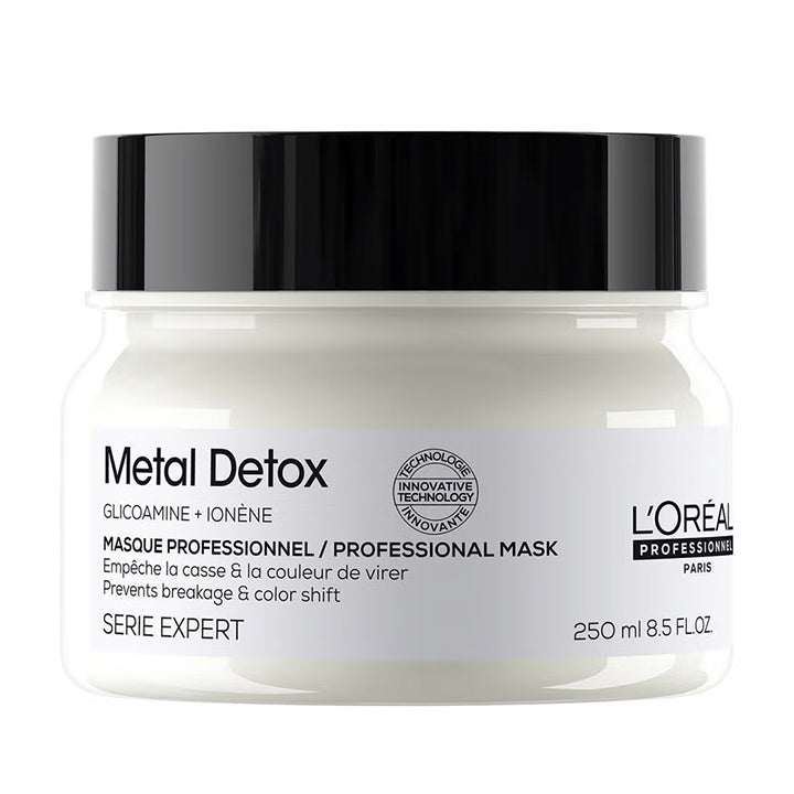 L'Oréal Professionnel Serié Expert Metal Detox Nourishing Hair Mask Anti-Deposit Protection & Shine for Dull & Breakage-Prone