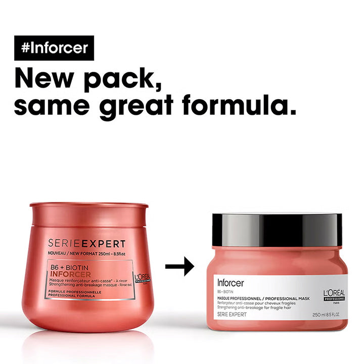 L'Oréal Professionnel Serié Expert Inforcer Masque Strengthens & Reduces Breakage for Weak & Fragile Hair 250 ml/8.45 oz - Re