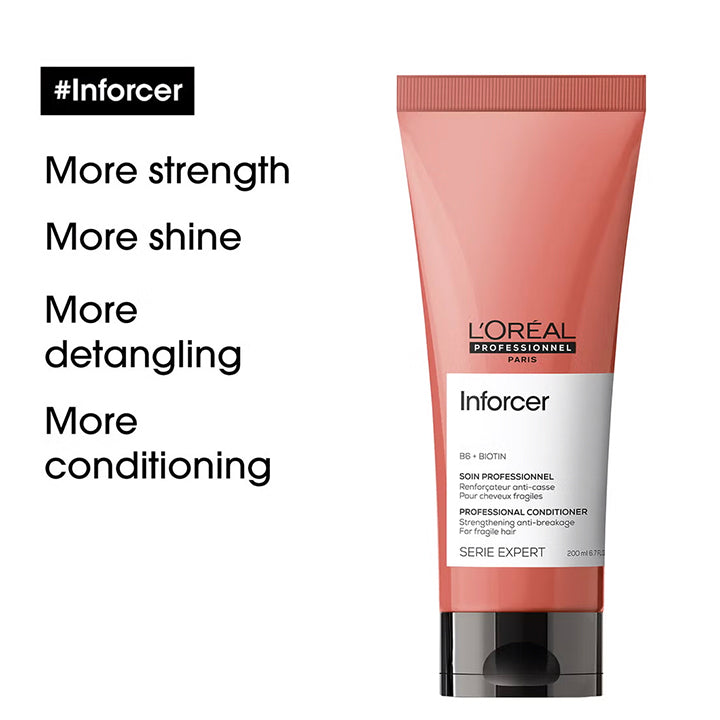 L'Oréal Professionnel Serié Expert Inforcer Conditioner Strengthens & Repairs for Fragile, Breaking & Weakened Hair 200 ml/6.
