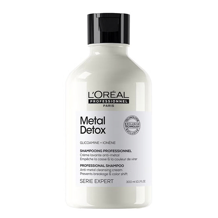 L'Oréal Professionnel Serié Expert Metal Detox Sulphate Free Shampoo for Anti-Metal Cleansing & Colour Protection for Colour-