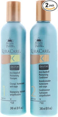 Keracare Dry&Itchy Scalp Moisturizing Shampoo + Conditioner 8 oz / 237 ml"Combo Set