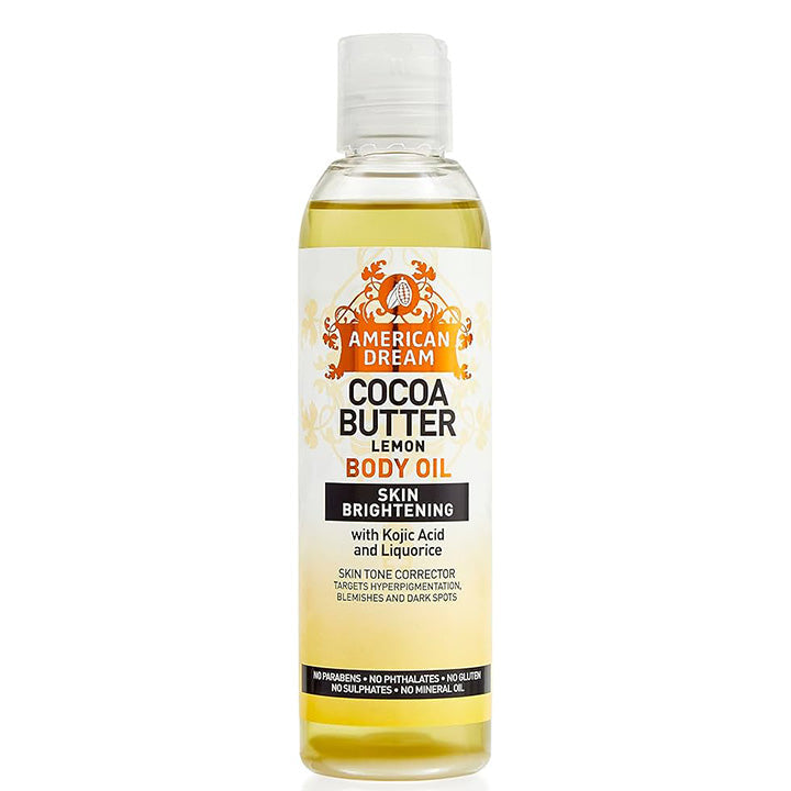 American Dream Cocoa Butter Lemon Body Oil 7oz