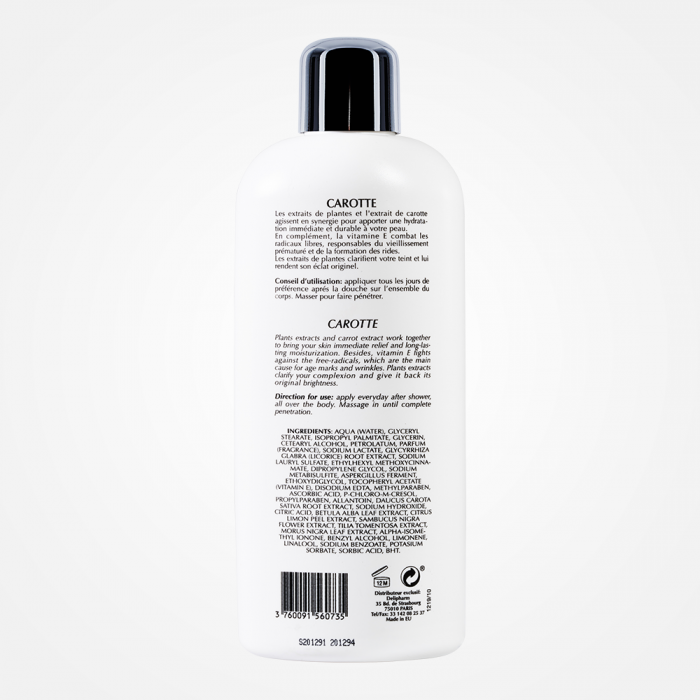 Pr. Francoise Bedon Carotte Lightening Lotion 17oz texture