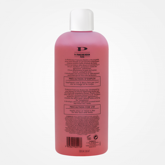 Pr. Francoise Bedon Lightening Shower Gel Strawberry 16.91 oz texture