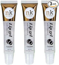 Nicka K Newyork NK lip gloss gel 15ml Vitamin E, Shiny, Nourishes, Lip gel (Coconut, Pack Of 3)