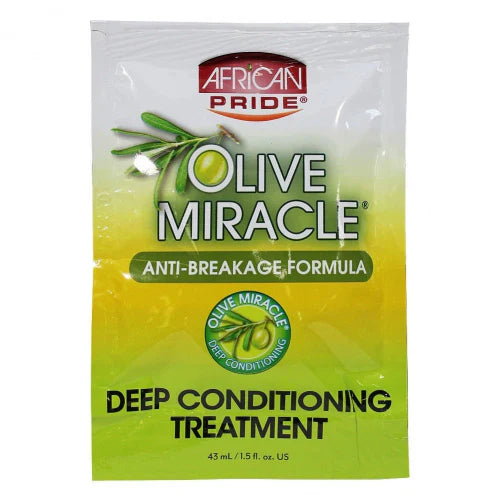 African Pride Olive Miracle Deep Conditioning Treatment 1.5oz